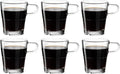 Leonardo Koffieglazen Senso - Stapelbar - 250 ml - 6 styk