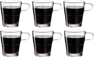 Leonardo Koffieglazen Senso - Stapelbar - 250 ml - 6 styk