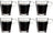 Leonardo Koffieglazen Senso - Stapelbar - 250 ml - 6 styk