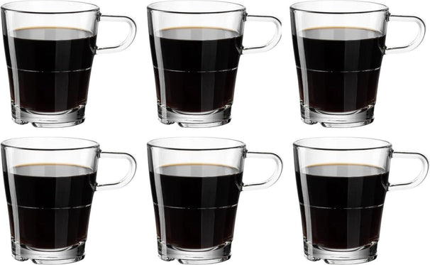 Leonardo Koffieglazen Senso - Stapelbar - 250 ml - 6 styk