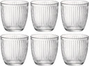 Bormioli Rocco Waterglazen Line Transparent 290 ml - 6 stk.