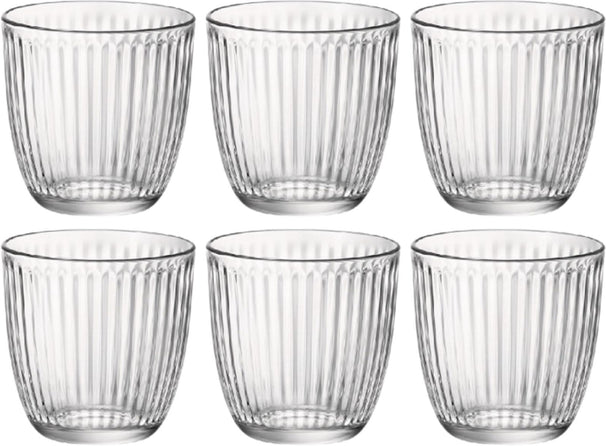 Bormioli Rocco Waterglazen Line Transparent 290 ml - 6 stk.