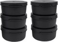 ZiiPa Pizzadeeg boks - ø 16 cm / 250 gram - Sort - 6 stk.