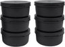 ZiiPa Pizzadeeg boks - ø 16 cm / 250 gram - Sort - 6 stk.