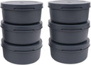 ZiiPa Pizzadeeg boks - ø 16 cm / 250 gram - Skifer - 6 stykker