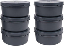 ZiiPa Pizzadeeg boks - ø 16 cm / 250 gram - Skifer - 6 stykker