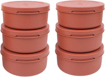 ZiiPa Pizzadeeg boks - ø 16 cm / 250 gram - Terracotta - 6 stykker