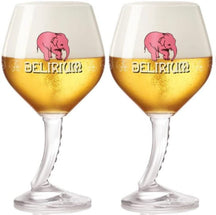 Delirium Bierglazen op Voet - 330 ml - 2 stuks