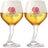 Delirium Bierglazen op Voet - 330 ml - 2 stuks
