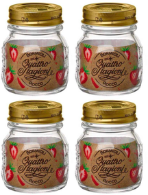 Bormioli Rocco Weckpotter Quattro Stagioni - ø 8.5 cm / 250 ml - 4 stk.