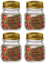 Bormioli Rocco Weckpotter Quattro Stagioni - ø 8.5 cm / 250 ml - 4 stk.