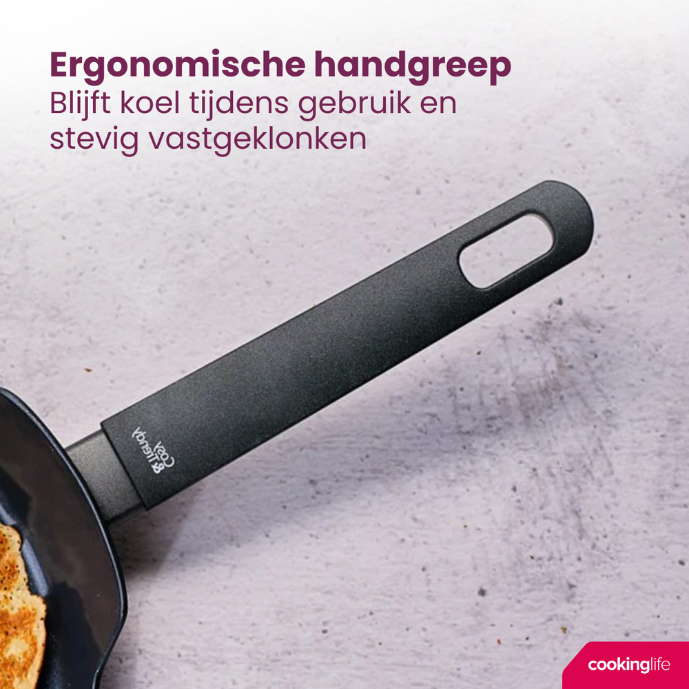 Cookinglife Stegepande Black Cera - ø 28 cm - PFAS fri