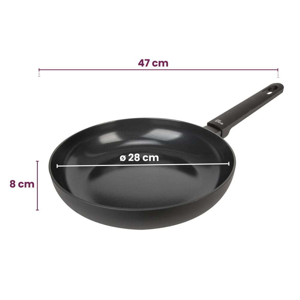 Cookinglife Stegepande Black Cera - ø 28 cm - PFAS fri
