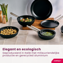 Cookinglife Wokpan ProForge ø 28 cm - egnet til alle varmekilder - keramisk non-stick belægning