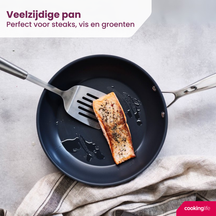 Cookinglife Stegepande Revolt ø 28 cm - egnet til alle varmekilder - keramisk non-stick belægning