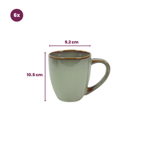 Cookinglife Mokken Sabi Grøn 450 ml - 6 Stykker