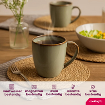 Cookinglife Mokken Sabi Grøn 450 ml - 6 Stykker