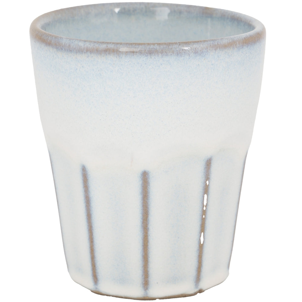Cosy & Trendy Cappuccino Bekers Bistro Vintage White 290 ml - 6 stuks