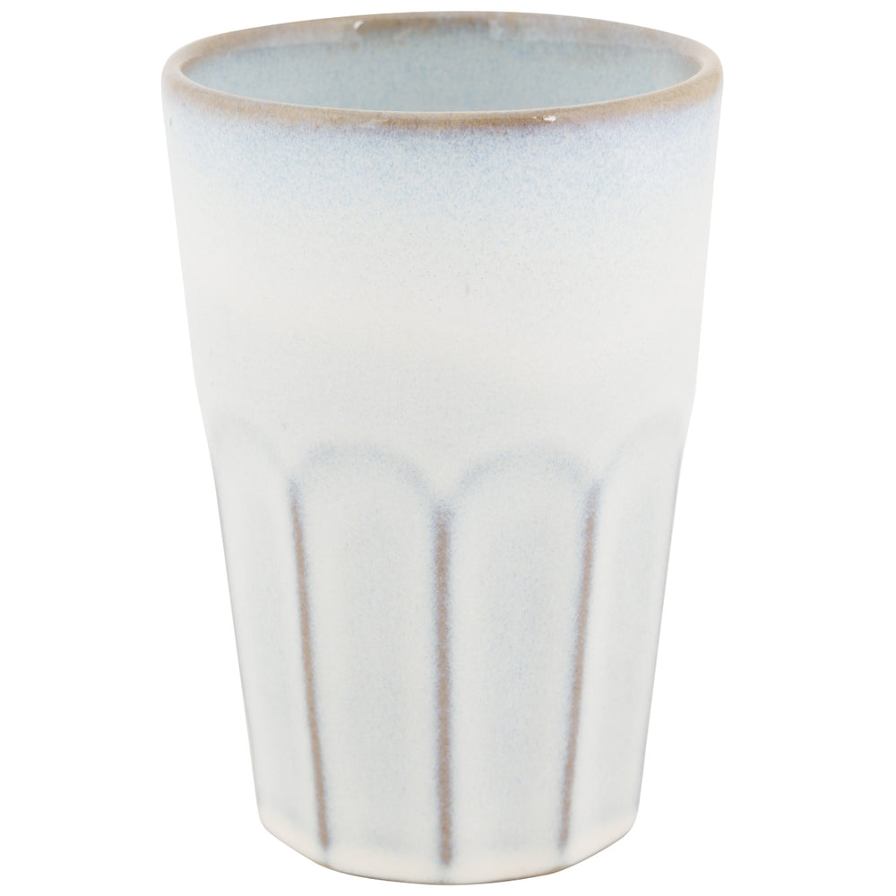 Cosy & Trendy Latte Macchiato Bekers Bistro Vintage White 450 ml - 6 stuks