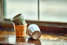 Cosy & Trendy Espresso Kopjes Bistro Thyme Green 90 ml - 6 stuks