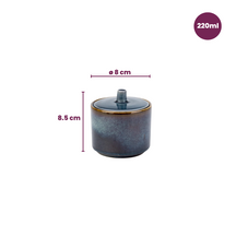 Cosy & Trendy Sukkerkrukke Quintana Blue - 220 ml