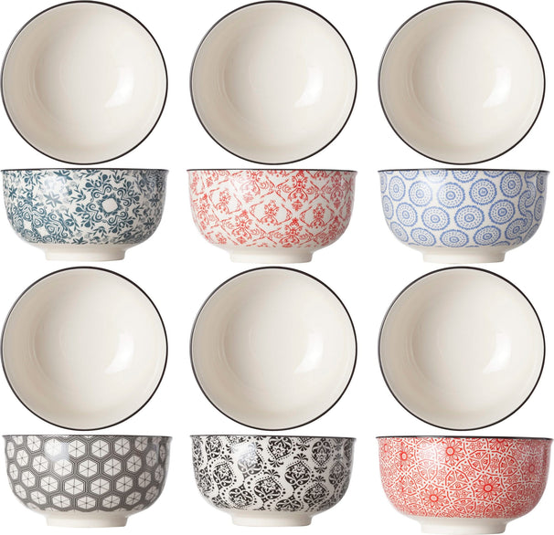 Cosy & Trendy Lille Skåle / Dipskåle Delirio ø 9 cm / 150 ml - 6 Styk