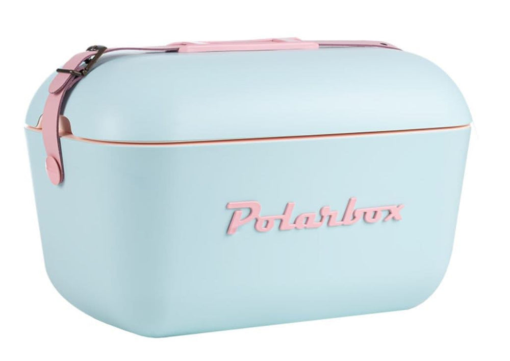 Polarbox Køleboks med Skulderrem - Lysblå - 12 liter