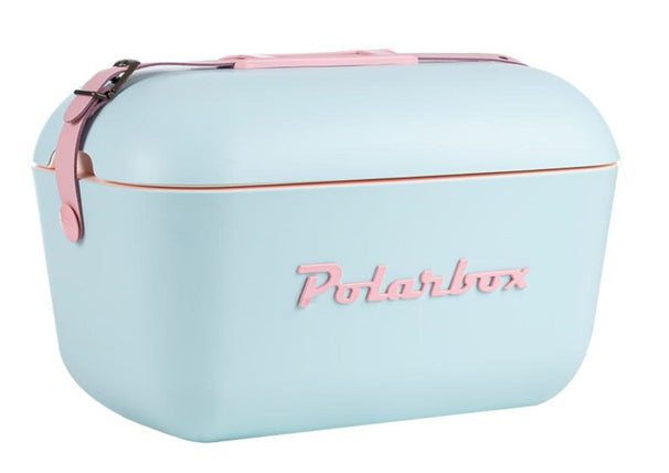 Polarbox Køleboks med Skulderrem - Lysblå - 20 liter