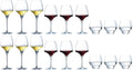 Chef & Sommelier Vinglas Sæt Open Up (Røde vinglas & Hvide vinglas & Vandglas) - 18-delt sæt - 6 røde vinglas, 6 hvide vinglas og 6 vandglas