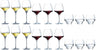 Chef & Sommelier Vinglas Sæt Open Up (Røde vinglas & Hvide vinglas & Vandglas) - 18-delt sæt - 6 røde vinglas, 6 hvide vinglas og 6 vandglas