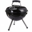 Cookinglife Kogel BBQ med poten - Tafel BBQ - Fire & Flavour - Houtskool - 39 cm - Compact - Zwart