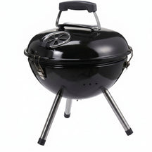 Cookinglife Kogel BBQ med poten - Tafel BBQ - Fire & Flavour - Houtskool - 39 cm - Compact - Zwart
