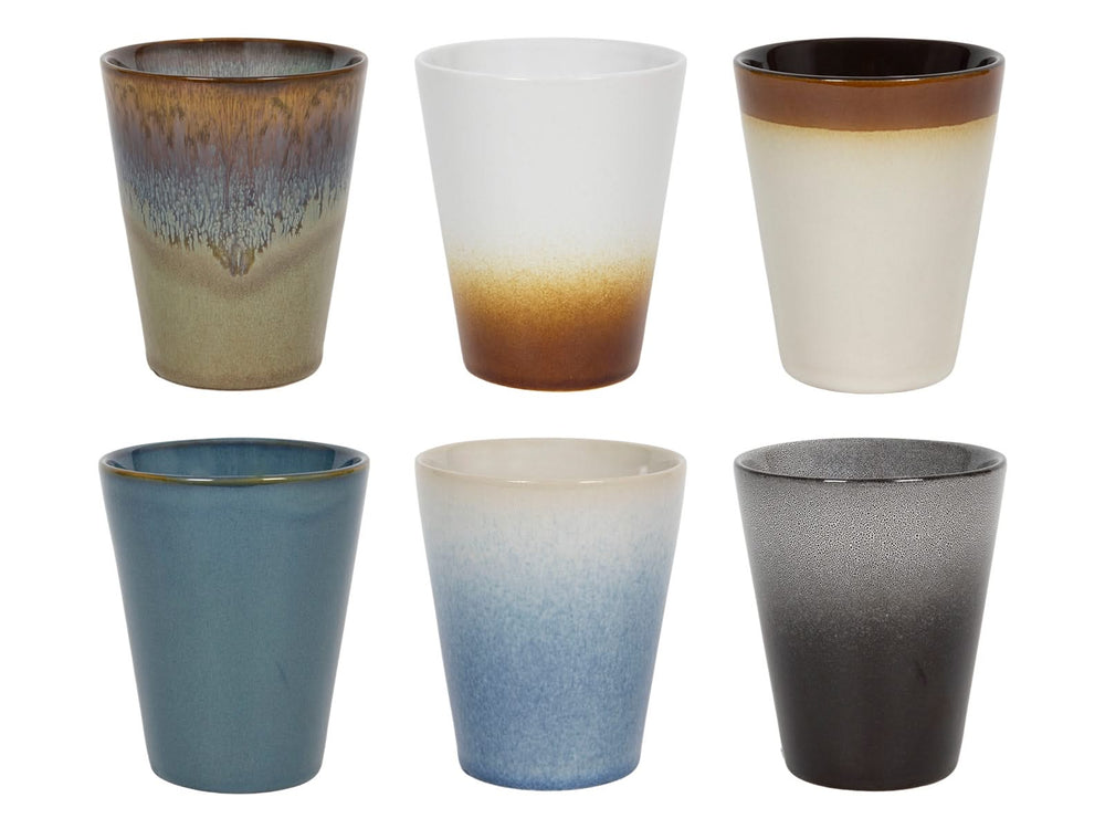 Studio Tavola Cappuccinokopper - Kaffeebægre - Storm - 310 ml - 6 stk.