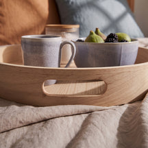 Cookinglife Serveringsbakke Af Pilletræ Ø 35 cm
