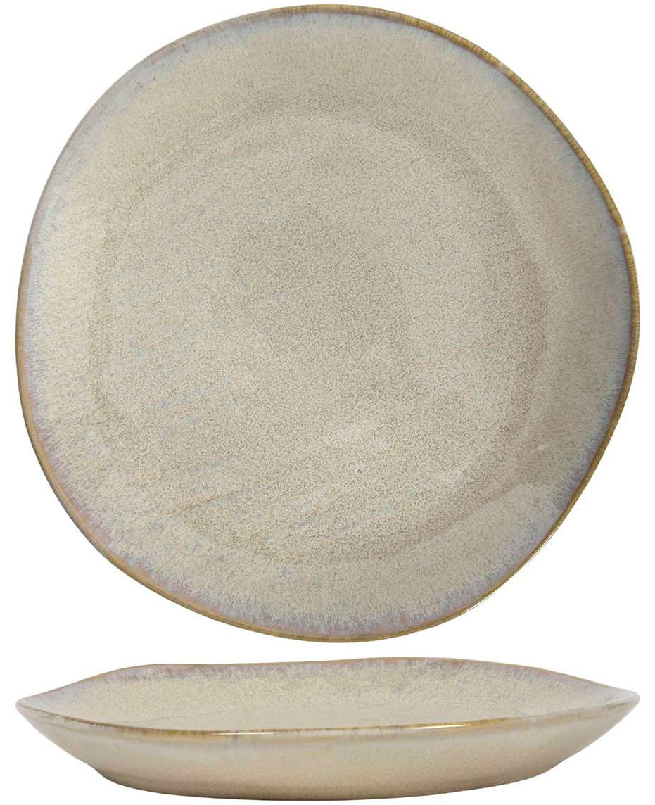Cookinglife Dinerborde Linen Beige ø 27 cm – 6 stk.