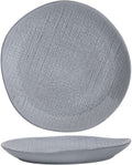 Cookinglife Dinerborde Linen Grå ø 27 cm – 6 stk.