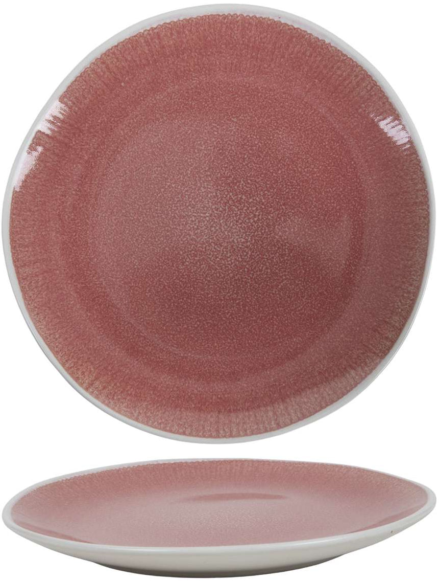 Cookinglife Dinerborde Nola Pink ø 27 cm – 6 stk.