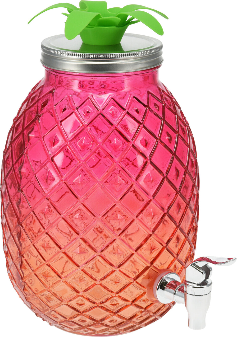 Cookinglife Drankdispenser Ananas - Rød 4.5 Liter