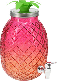 Cookinglife Drankdispenser Ananas - Rød 4.5 Liter