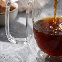 Cookinglife Dobbeltvægget Latte macchiato- / teglas med håndtag - 400 ml - 2 Stk.