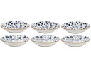 Cookinglife Dybe Tallerkener / Pastatallerkener Fleuris ø 20 cm - 6 stk.