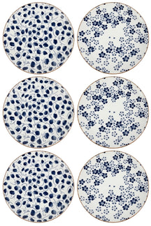 Cookinglife Dinerborde Fleuris ø 27 cm - 6 stk.