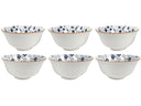 Cookinglife Suppeskåle / Skåle Fleuris ø 16 cm - 6 stk.