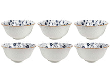 Cookinglife Suppeskåle / Skåle Fleuris ø 16 cm - 6 stk.