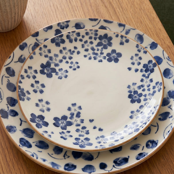 Cookinglife Dinerborde Fleuris ø 27 cm - 6 stk.