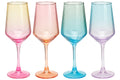 Cookinglife Gekleurde Wijnglazen Garden Party 380 ml - 4 Stuks