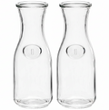 Cookinglife Karaf / Vandkaraf / Sænkekande - 1 Liter - 2 Stykker