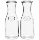 Cookinglife Karaf / Vandkaraf / Sænkekande - 1 Liter - 2 Stykker