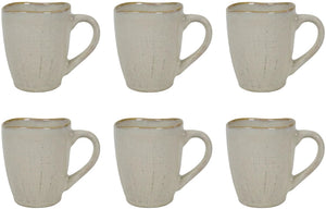 Cookinglife Kaffeekopper Linen Beige 340 ml – 6 stk.