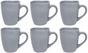 Cookinglife Kaffeekopper Linen Grå 340 ml – 6 stk.